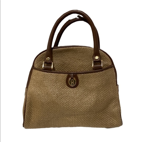 Etienne Aigner, Heritage, Vintage Straw purse. **Rare 1960s. Designer Bag - Picture 2 of 16